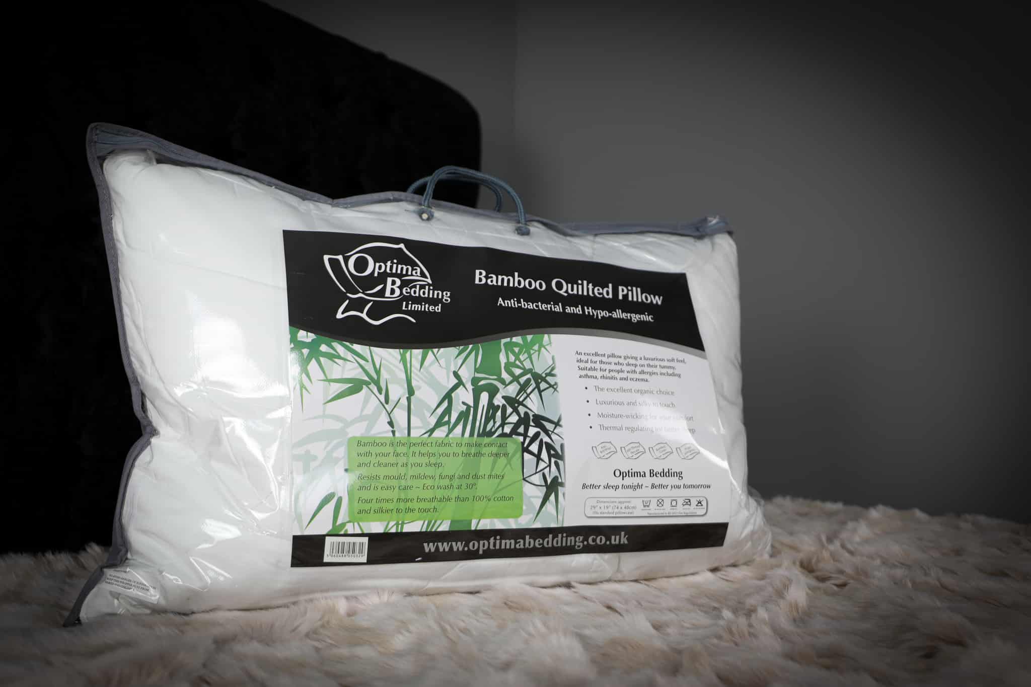 Optima Bamboo Quilted Pillow