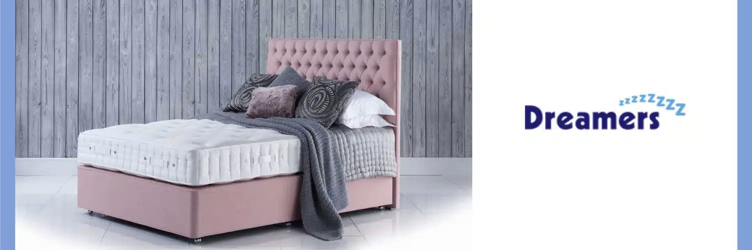Example of a pink double divan
