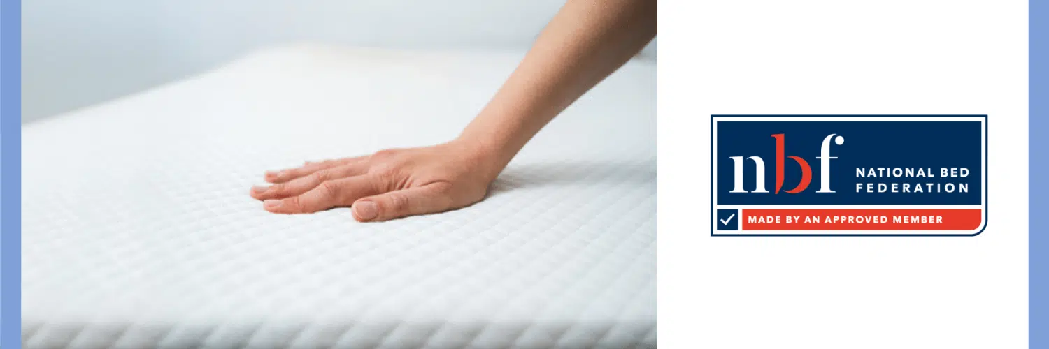 Buying a mattress online with the NBF mark of approval