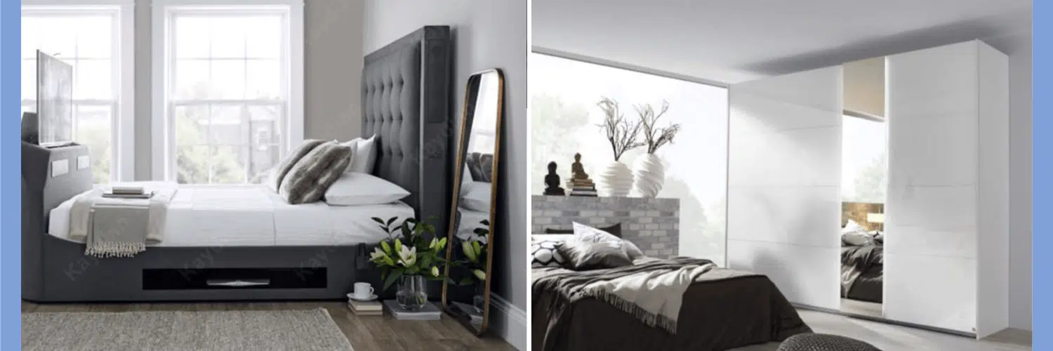 Furniture that will make a small bedroom look bigger