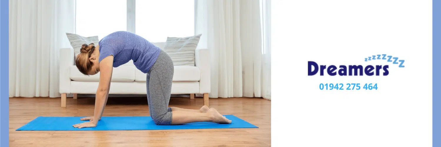 Yoga stretch to help you sleep with back pain