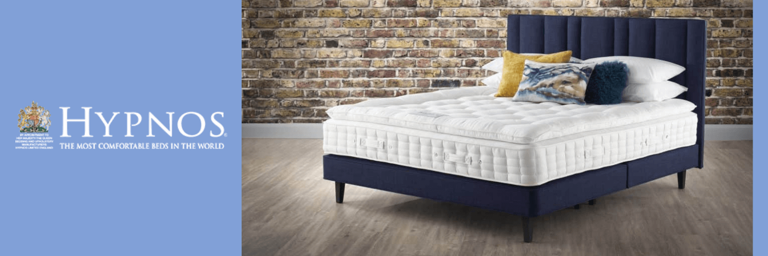 Hypnos bed and mattress available at Dreamers Bed Centre